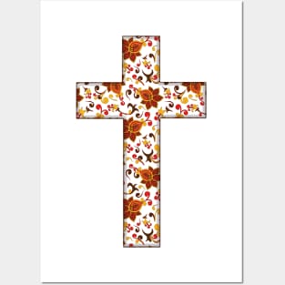 Christian Cross Posters and Art